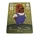 ANIMAL CROSSING AMIIBO SERIES 3 DON 214 Wii U Switch 3DS GIFT IDEA CARD NEW