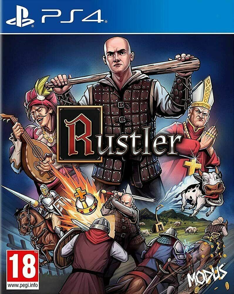 Rustler - Grand Theft Horse Medieval Inspired GTA - Playstation 4 NEW GIFT IDEA