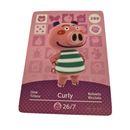 ANIMAL CROSSING AMIIBO SERIES 3 CURLY 288 Wii U Switch 3DS GIFT IDEA CARD NEW