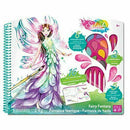 Style Me Up Splash Of Color Fairy Fantasy NEW Paint And Brush Art Craft Set
