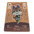 ANIMAL CROSSING AMIIBO SERIES 2 KITTY 166 Wii U Switch 3DS GIFT IDEA CARD NEW