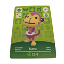 ANIMAL CROSSING AMIIBO SERIES 2 NANA 141 Wii U Switch 3DS GIFT IDEA CARD NEW