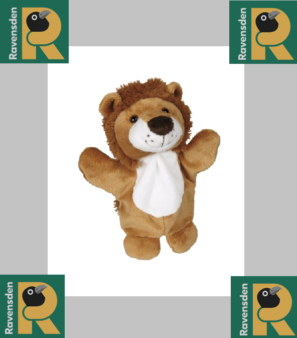 Ravensden collection LION Glove Hand Puppet 27cm Official Gift Present SOFT TOY
