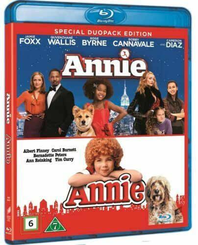 Annie (1982) /Annie (2014) Box Blu Ray (Region Free) Gift Idea NEW Movie Musical