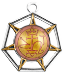 MM01 Cassiel Angel of Saturn - Medieval Magickal Necklace Charm gift idea new
