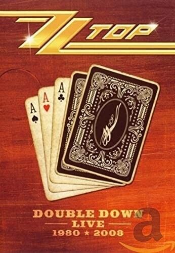 ZZ TOP DOUBLE DOWN LIVE 1980 / 2008 - DVD - 2 DISC SET - new GIFT IDEA RARE UK