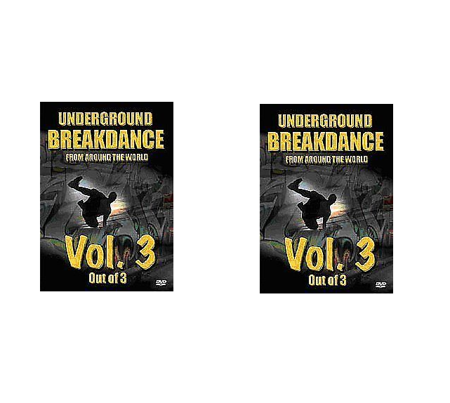 Underground Break dance Vol 3 DVD Street Dance UK Brand New watch and learn