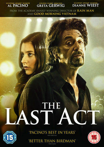 The Last Act DVD (2015) Al Pacino, Levinson (DIR) cert 15 ***NEW*** Movie