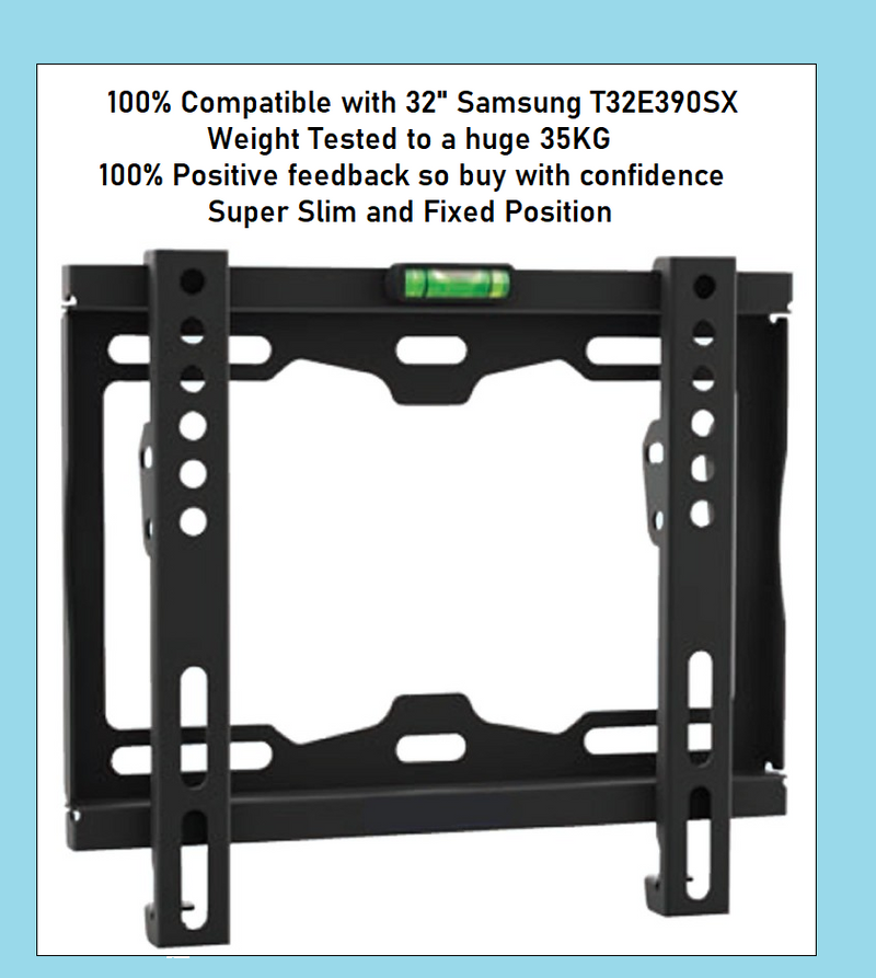 T32E390SX SAMSUNG 32" ULTRA SLIM TV BRACKET WALL MOUNT LCD Screen Fixing NEW