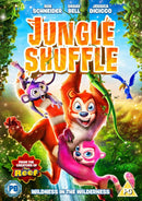 Jungle Shuffle [DVD] Rob Schneider Drake Bell Animated Family Movie Gift Idea