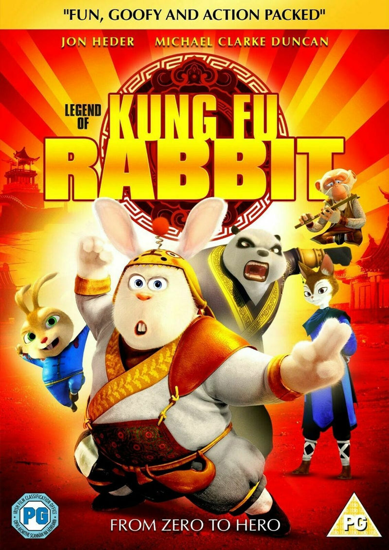 Legend of Kung Fu Rabbit [DVD] Movie NEW Kids Childrens Movie Animated Cartoon