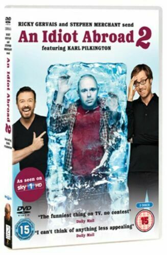 Karl Pilkington An Idiot Abroad Complete Series 2 2 DVD Set (Ricky Gervais) SKY