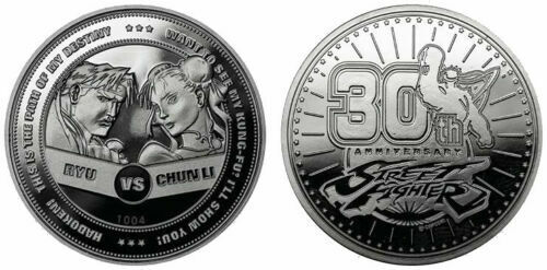 Street Fighter Coin - 30th Anniversary Limited Edition Collectable New GIFT IDEA