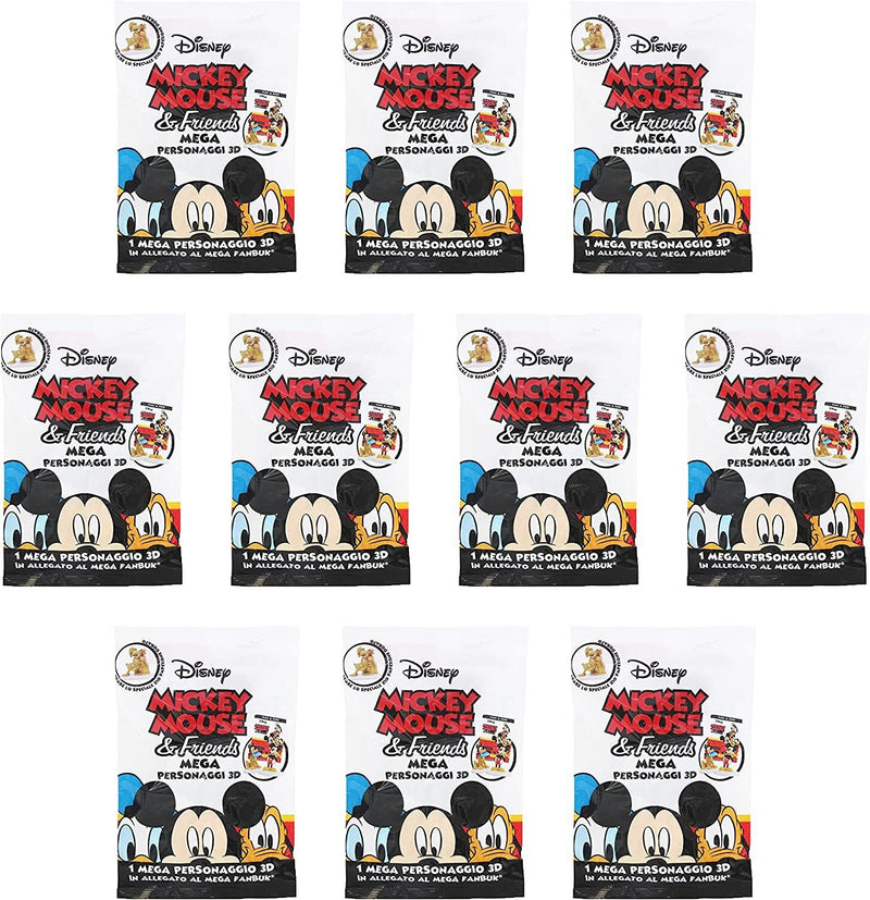 Mickey Mouse & Friends Disney Mini Figures Party Favour Blind Bags Pack of 10