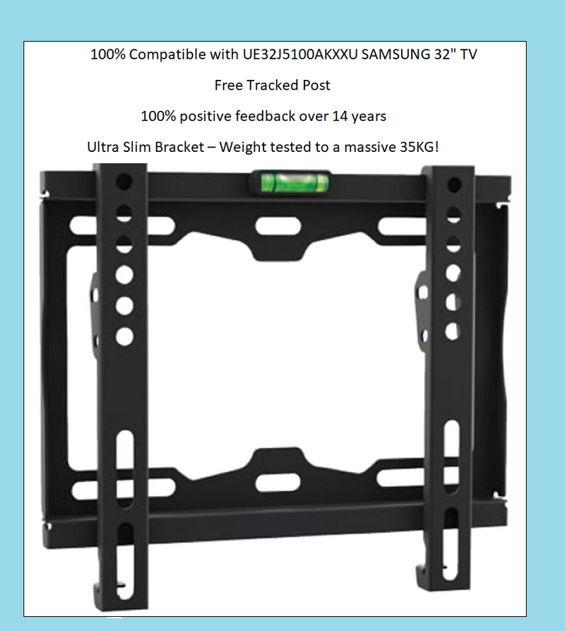UE32J5100AK SAMSUNG 32" ULTRA SLIM TV BRACKET WALL MOUNT LCD Screen Fixing NEW