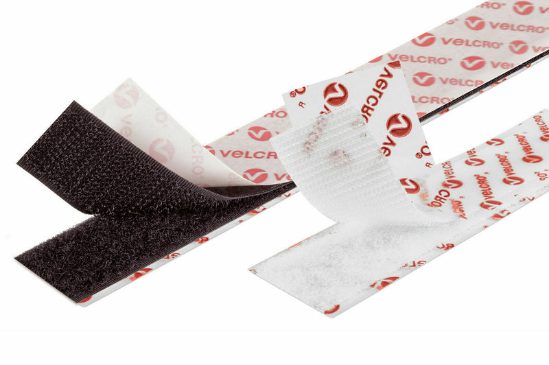 VELCRO Brand Sticky Back Hook and Loop Self Adhesive Stick On Fastener Tape PS14