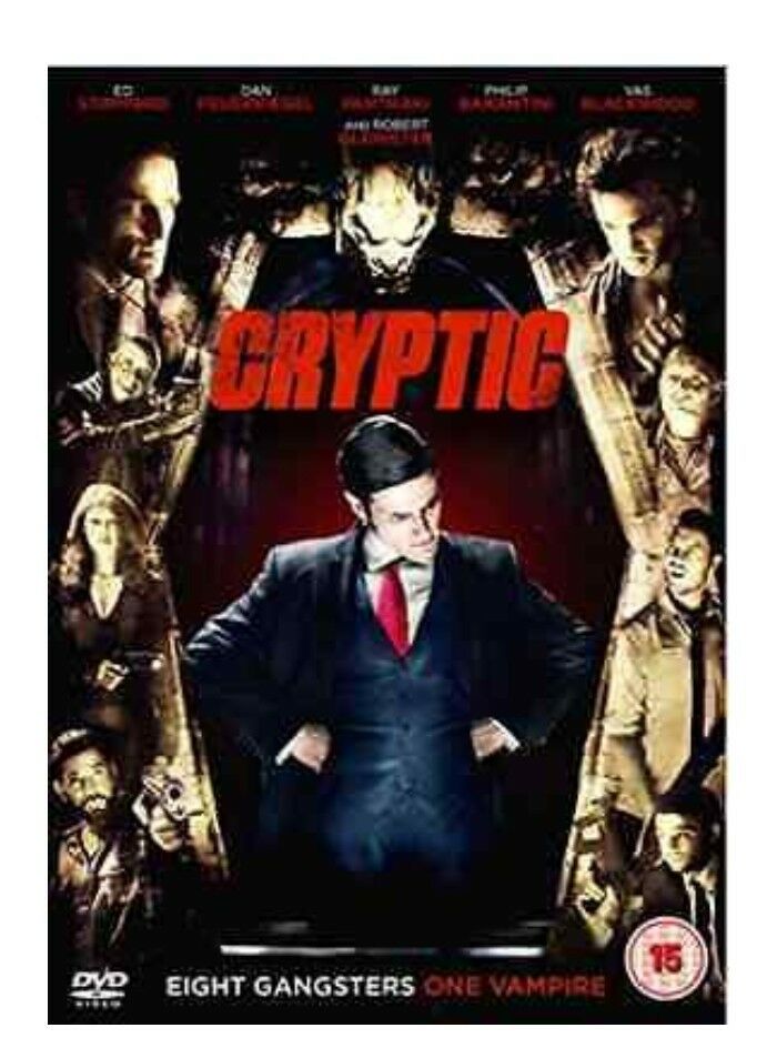 Cryptic [DVD] Stoppard, Robert Glenister, Jerry Anderson Vampires and Gangsters