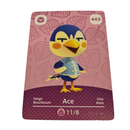 Animal Crossing Amiibo Series 5 Card ACE 443 NEW HORIZONS 3DS SWITCH