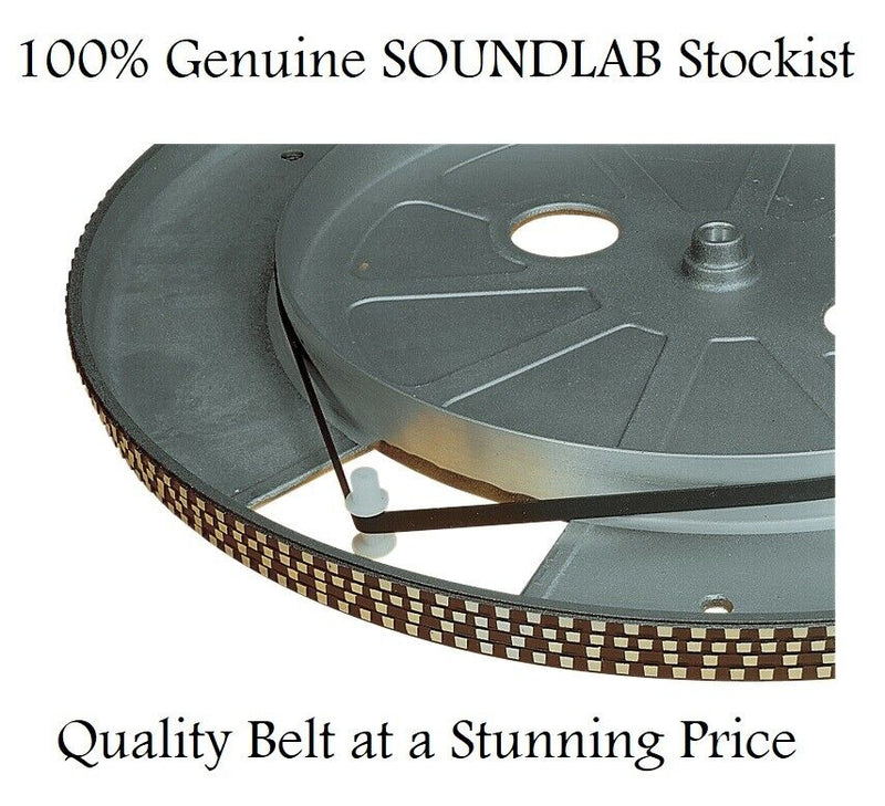 Official Replacement Record Player Turntable Belt for Soundlab DLP1600
