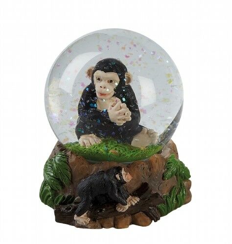 Official Ravensden Snow Globe - 8cm - Chimpanzee - Monkey - NEW - Collectable