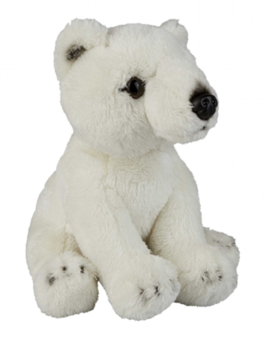 RAVENSDEN SOFT TOY POLAR BEAR PLUSH 13 CM - CUDDLY REALISTIC TEDDY GIFT IDEA NEW