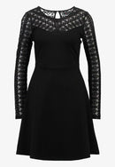 Black Elegant Jersey Dress for Prom / evening wear OFFICIAL EVEN & ODD new Small