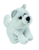 RAVENSDEN SOFT TOY ARCTIC WOLF PLUSH 13CM PLAY CUDDLY REALISTIC TEDDY GIFT IDEA