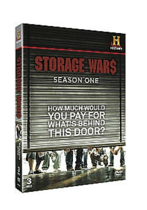 STORAGE WARS Season 1 HISTORY CHANNEL 3  x DVDs official set gift idea