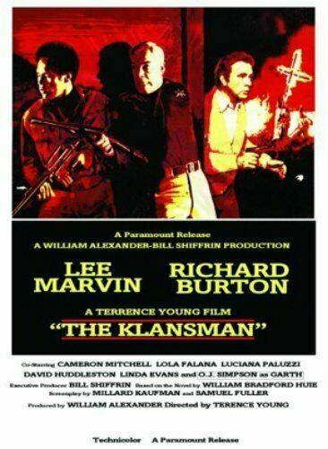 The Klansman - Brand NEW DVD - Lee Marvin Gift Idea - Klu Klux Klan Movie