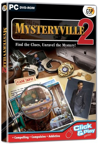 Mysteryville 2 (Windows XP, 98,me, 2000,vista,p500 New 2008 PUZZLE GAME MYSTERY