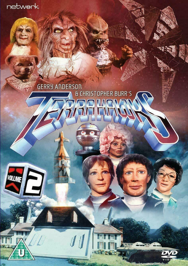 Terrahawks Volume 2 (DVD) TV Show Gerry Anderson Gift Idea Series two NEW