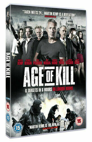 Age of Kill DVD (2015) Martin Kemp, Jones (DIR) MOVIE Gift Idea NEW