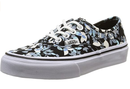 Vans reverse Floral Black Sneakers Shoes RARE New UK 2 - Kids Boys Girls Unisex