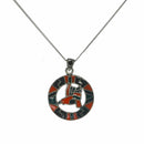 Huitzilo Hummingbird Enamel Aztec Purity Talisman Pendant Necklace  GIFT IDEA