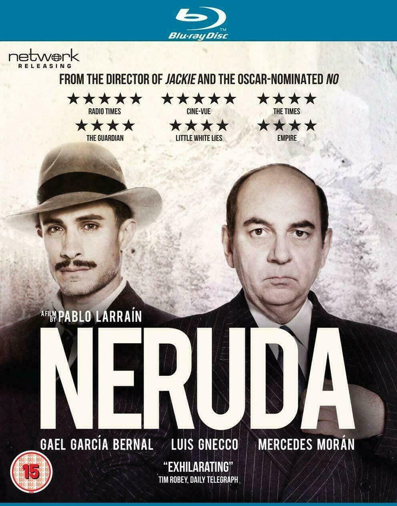 Pablo Neruda Blu-ray Luis Gnecco, Gael García Bernal, Mercedes Morán Movie Film