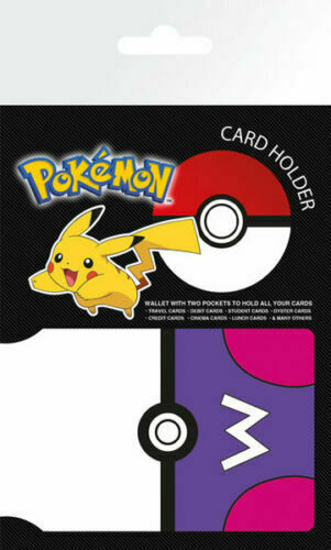 POKEMON CARD HOLDER Master Ball Official Game Merchandise Oyster Credit Cards