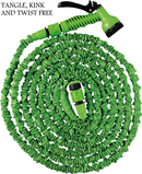 7.5M Garden Outdoor Kink Free Expandable Lightweight Hose Hosepipe Connector Kit