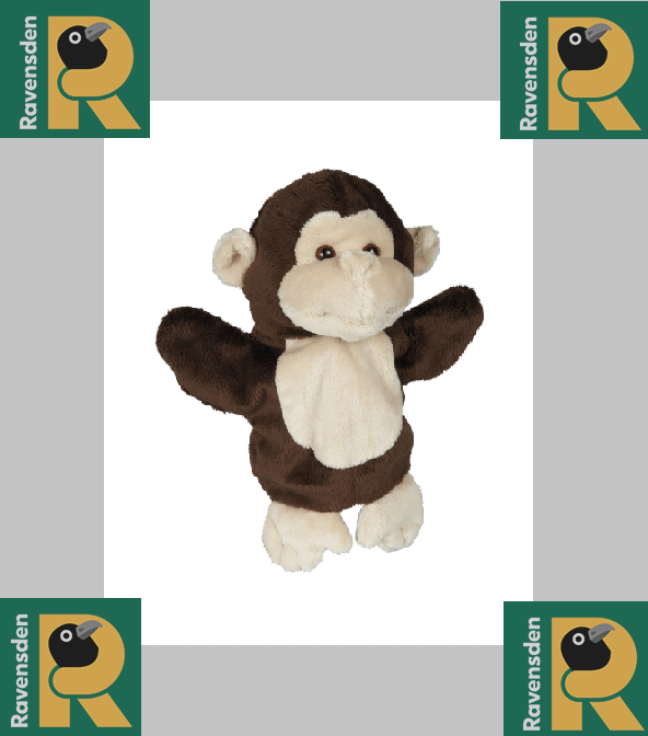 Ravensden collection MONKEY Glove Hand Puppet 27cm Official Gift Present SOFTTOY