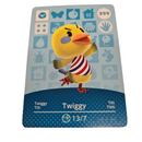 ANIMAL CROSSING AMIIBO SERIES 4 TWIGGY 399 Wii U Switch 3DS GIFT IDEA CARD NEW