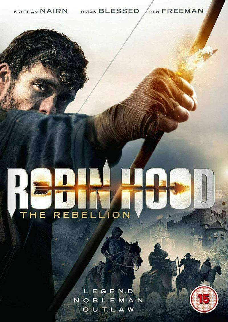 Robin Hood: The Rebellion (DVD) Brain Blessed Action Movie Gift Idea NEW UK