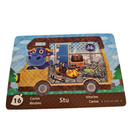 Animal Crossing New Leaf Horizon Amiibo Card STU 16 Nintendo WiiU Switch 3DS