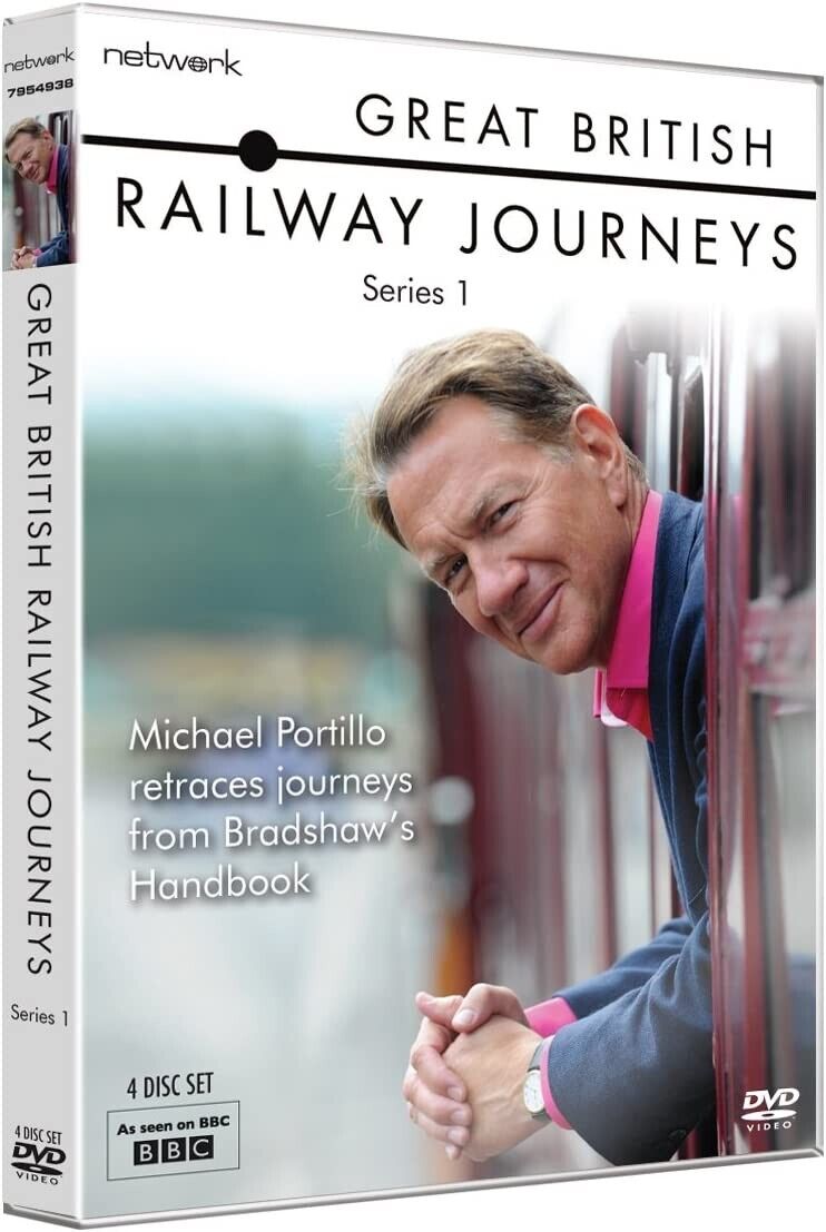 Great British Railway Journeys: Series 1 (DVD) NEW SEALED Michael Portillo