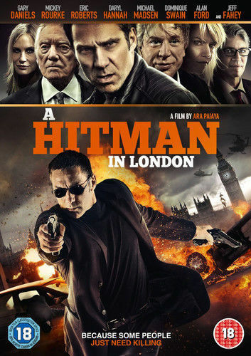 A Hitman in London DVD (2015) Gary Daniels Michael Madson Daryl Hannah Movie