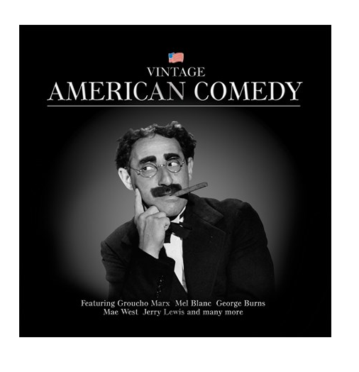 American Comedy by Groucho Marx, Jerry Lewis, Mel Blanc, Mae West VINTAGE CD