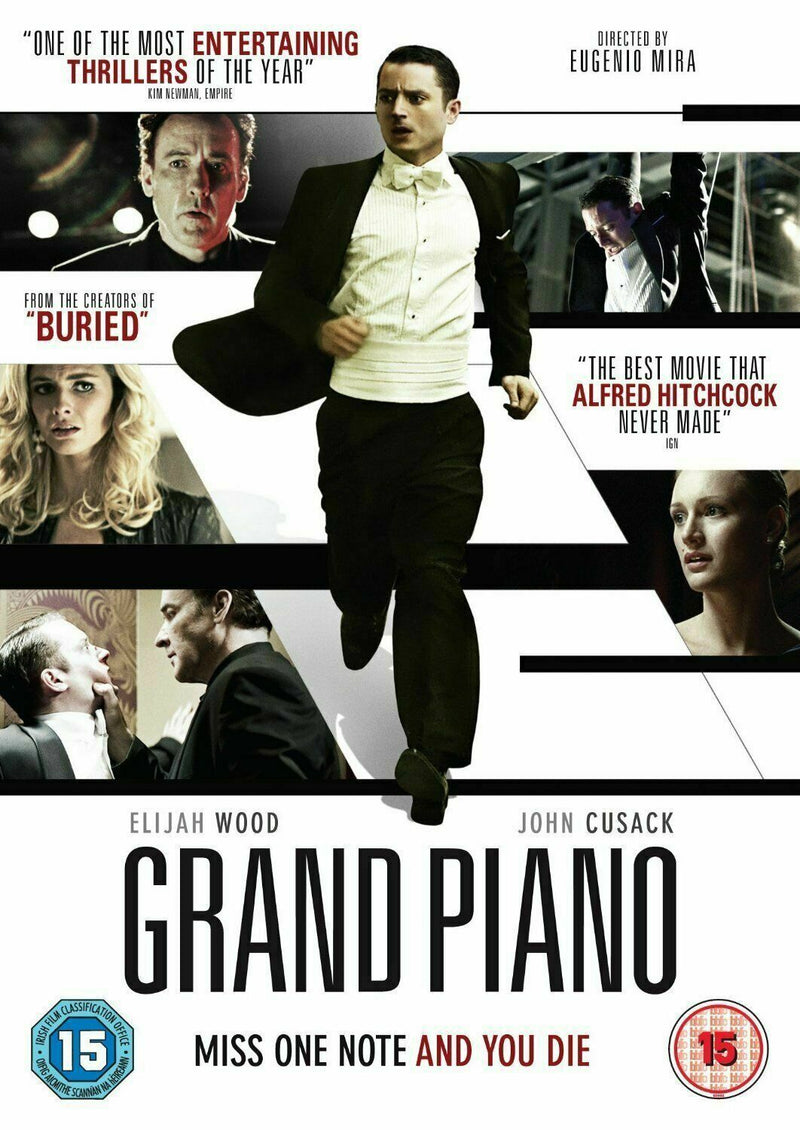 Grand Piano DVD (2014) Elijah Wood, Mira (DIR) cert 15 NEW MOVIE Gift idea