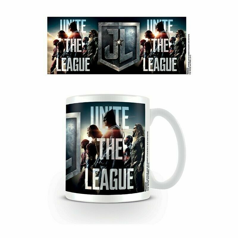 Justice League Movie (Unite The League) Coffee Mug - GIFT IDEA - NEW MERCH