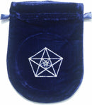 TRIPLE PENTAGRAM VTB03 Tarot Bag Collector Drawstring Gift Idea Eastgate NEW