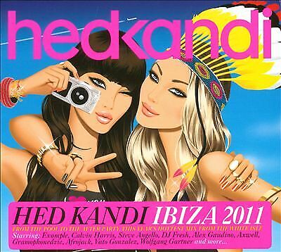 3 CD: Various ‎- Hed Kandi: Ibiza 2011 (2011)   NEW/SEALED  GIFT IDEA